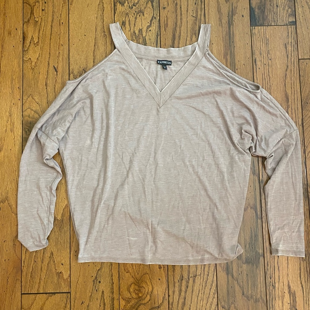 Express Cold Shoulder Top